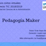 Lee más sobre el artículo Proyecto TIC 2018-2019 | Inscripción al curso virtual.