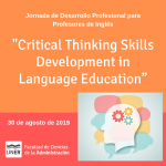 Lee más sobre el artículo Jornada de Desarrollo Profesional para Profesores de Inglés