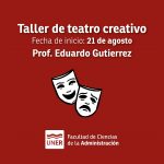 Lee más sobre el artículo Taller de Teatro Creativo