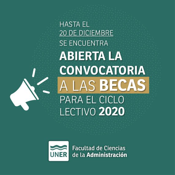 Convocatoria Becas Ciclo Lectivo 2020 - Facultad de Ciencias de la ...