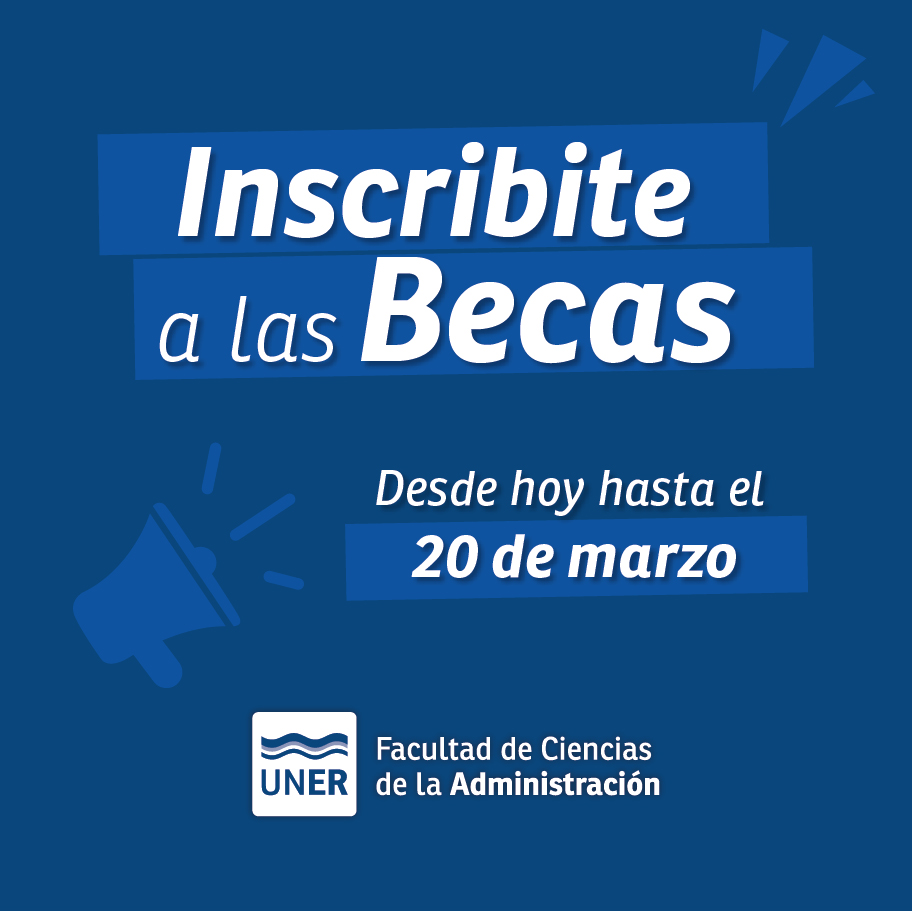 Becas - Facultad de Ciencias de la Administración