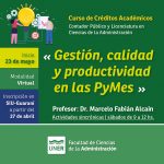 Lee más sobre el artículo Gestión, Calidad y Productividad en las PYMES