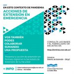 Lee más sobre el artículo Acciones de extensión de emergencia