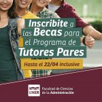 Lee más sobre el artículo Becas de Tutores Pares