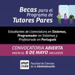 Lee más sobre el artículo Becas de Tutores Pares