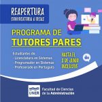 Lee más sobre el artículo Becas de Tutores Pares