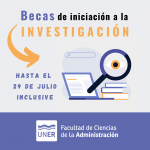 Lee más sobre el artículo Becas de Iniciación a la Investigación