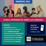Lee más sobre el artículo Charla informativa sobre carreras