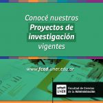 Lee más sobre el artículo Proyectos de Investigación vigentes