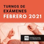 Lee más sobre el artículo Turno de exámenes febrero 2021