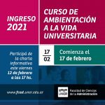 Lee más sobre el artículo Curso de Ambientación a la Vida Universitaria