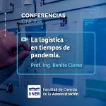 Lee más sobre el artículo Disertación “La logística en tiempos de pandemia” pronunciada por el Prof. Ing. Benito Cleres
