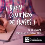 Lee más sobre el artículo ¡Buen comienzo de clases!