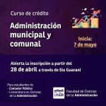 Lee más sobre el artículo Curso de Crédito académico: Administración Municipal y Comunal.
