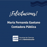 Lee más sobre el artículo ¡Felicitaciones graduada!