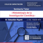 Lee más sobre el artículo Seminario/Taller:“Metodología de la Investigación Científica”