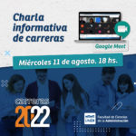 Lee más sobre el artículo Ingreso 2022 – Reunión informativa para futuros estudiantes