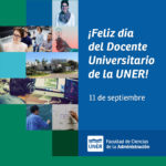 Lee más sobre el artículo ¡Feliz día del Docente Universitario de la UNER!