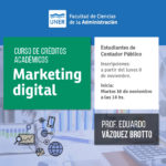 Lee más sobre el artículo Curso de Créditos Académicos: Marketing Digital