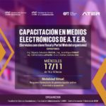Lee más sobre el artículo Capacitación en medios electrónicos de A.T.E.R