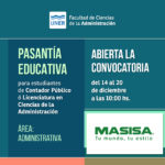 Lee más sobre el artículo Convocatoria de pasantías de Forestal Argentina S.A (MASISA)