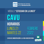 Lee más sobre el artículo Cronograma Estudiar en la UNER 2022