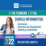Lee más sobre el artículo Charla informativa ingreso 2022