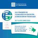 Lee más sobre el artículo Presentación de trabajos: hasta el martes 12 de abril