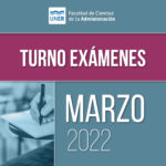 Lee más sobre el artículo Turno exámenes marzo 2022