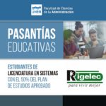 Lee más sobre el artículo Convocatoria de pasantías educativas – RIGELEC S.R.L.