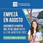 Lee más sobre el artículo Inscripciones para ingreso a primer año
