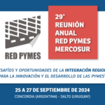 Lee más sobre el artículo XXIX Reunión Anual Red PyMEs Mercosur – Convocatoria para la presentación de resúmenes y trabajos