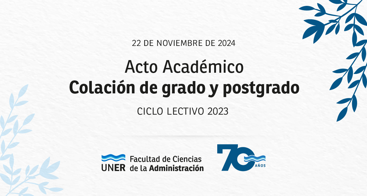 Lee más sobre el artículo Acto Académico Colación de Grado y Postgrado
