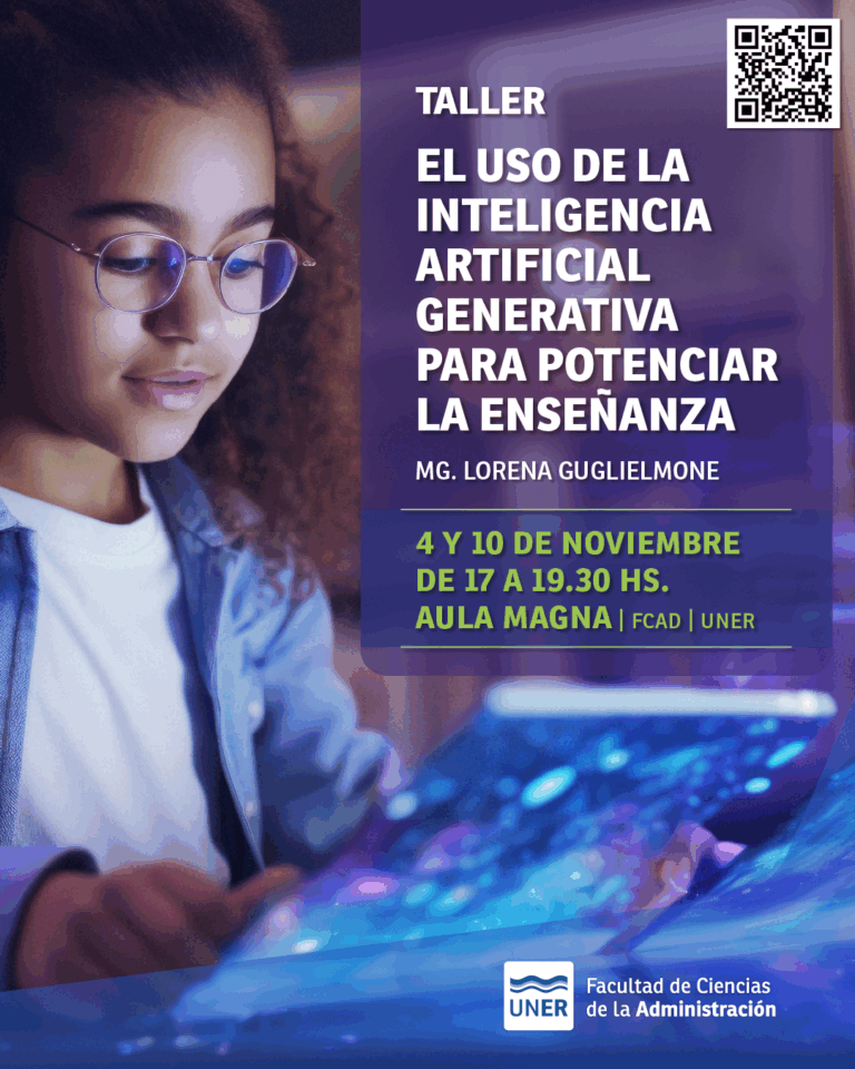 Taller: “El uso de la inteligencia artificial generativa para potenciar ...