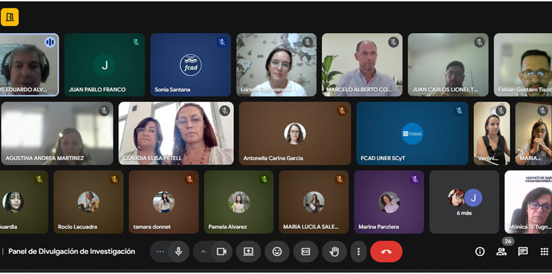 Panel de Divulgación de Investigación