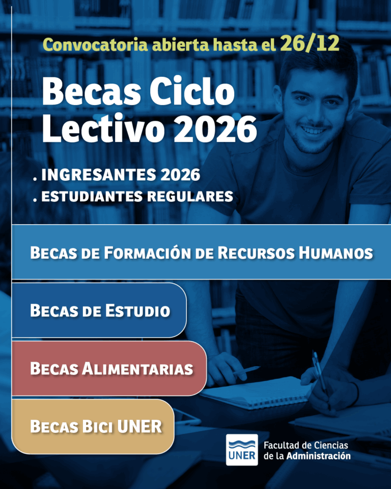 Convocatoria Becas Ciclo Lectivo 2026 - Facultad de Ciencias de la ...