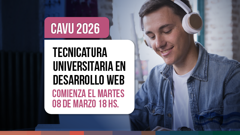 CAVU: Tecnicatura Universitaria en Desarrollo Web