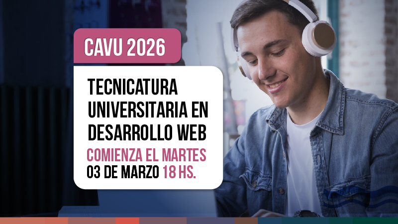 CAVU: Tecnicatura Universitaria en Desarrollo Web