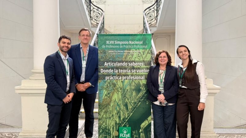 La Facultad participó del XLVII Simposio Nacional de Profesores de Práctica Profesional